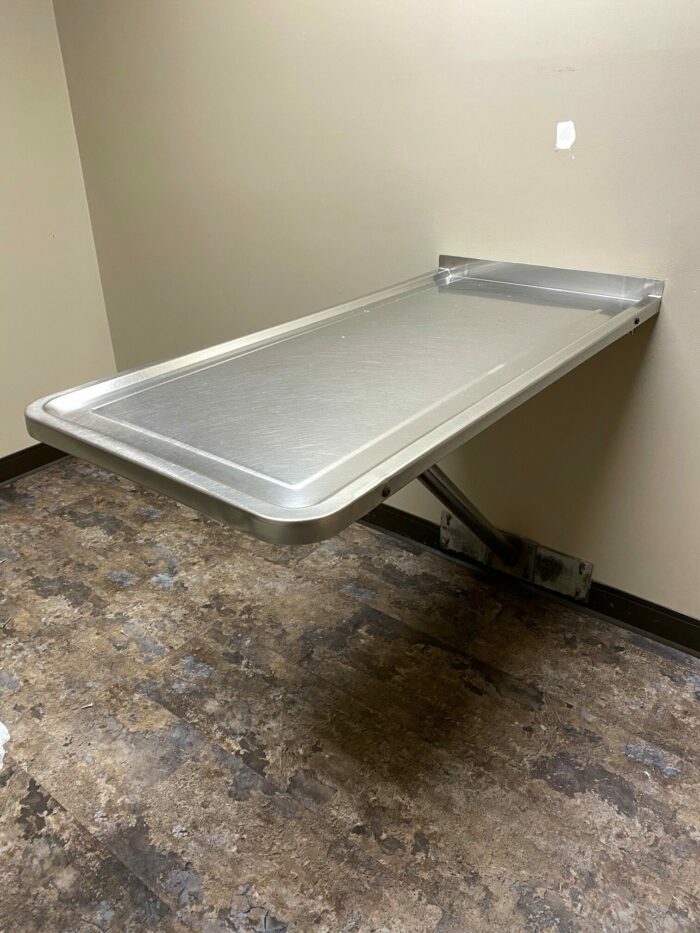 Shor-Line Fixed Wall Mount Exam Table - Image 2