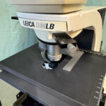 Leica DMLB Trinocular Microscope view 1