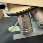 Leica DMLB Trinocular Microscope Close up 3