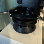 Leica DMLB Trinocular Microscope Close up 11