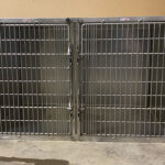 Shor-Line Double Door Stainless Cage 48" x 30" – Type 2
