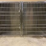 Shor-Line Double Door Stainless Cage 48" x 30" – Type 3