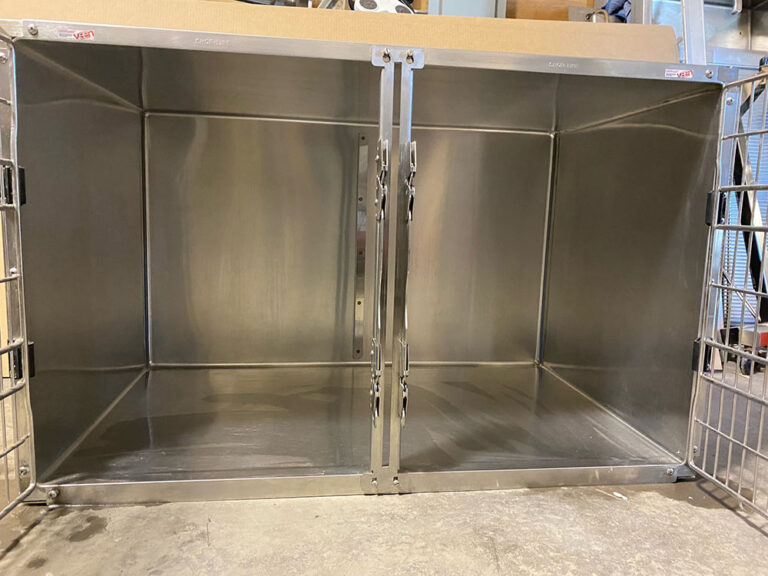 Shor-Line Double Door Stainless Cage 48" x 30" – Type 3